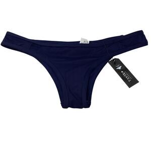 Tavik Jayden Swimsuit Womens Large Blue Low Rise High Cut Moderate Coverage